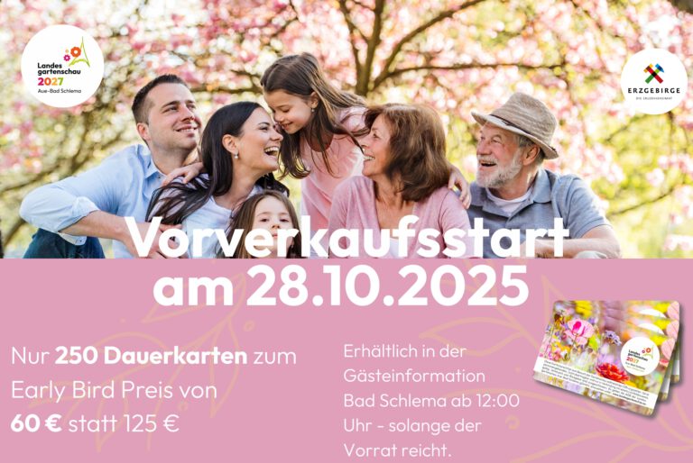 Vorverkaufsstart am 28.10.2025
