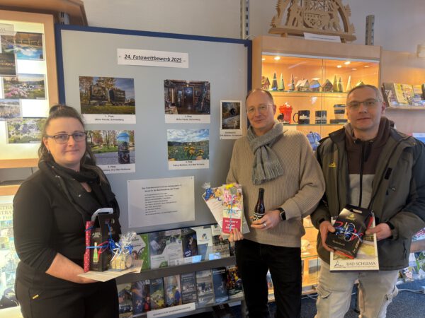 v.l.n.r. Nancy Matthias, Mirko Haude und Dirk Böttcher